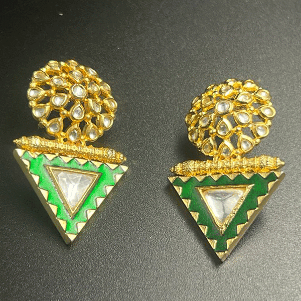 Kundan earrings (490674)