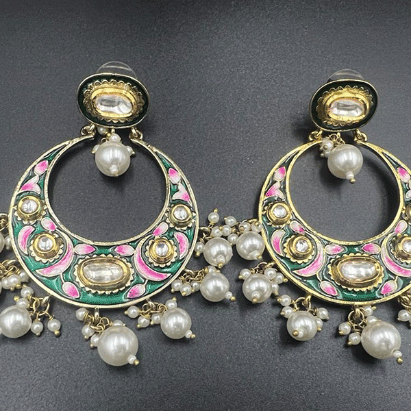 Kundan collection with minakari (517439)