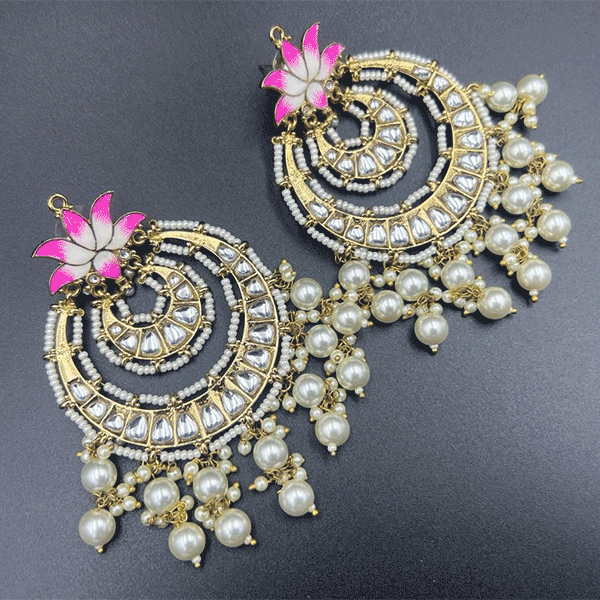 Kundan collection earrings (524694)