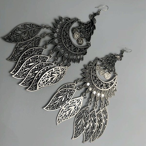 oxidize earrings long (524742)