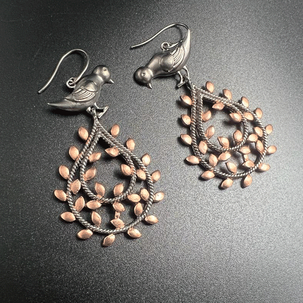 oxidize earrings (528505)