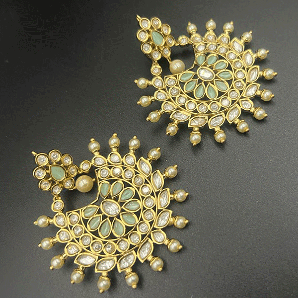 Kundan collection earrings (536135)