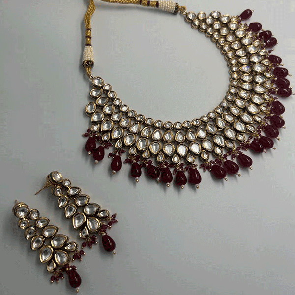 Kundan necklace set (543184)