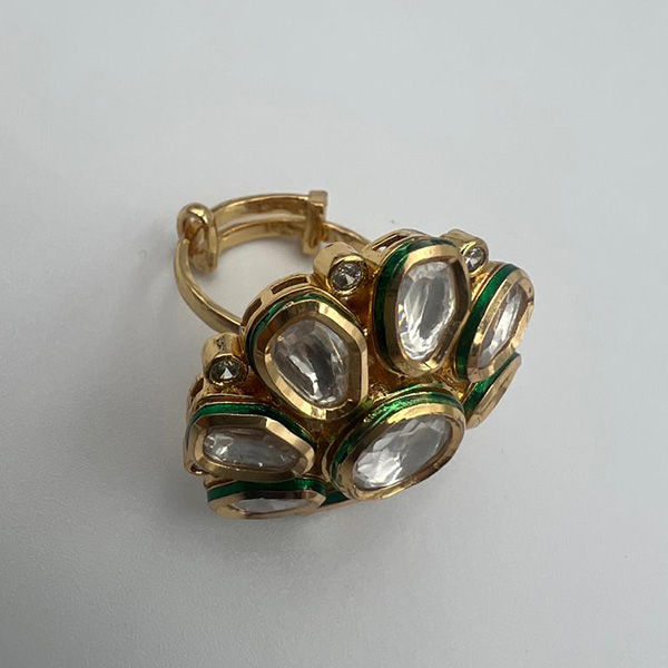 Kundan collection finger ring (543227)