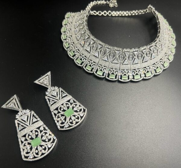 AD collection necklace set  (541361)