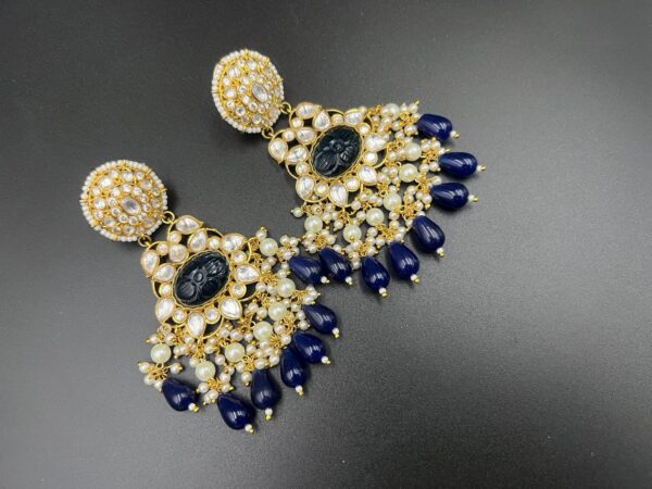 Kundan collection earrings (542079)