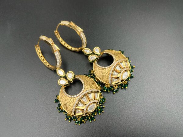 Kundan collection earrings (553756)