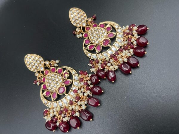 Kundan collection earrings (554456)