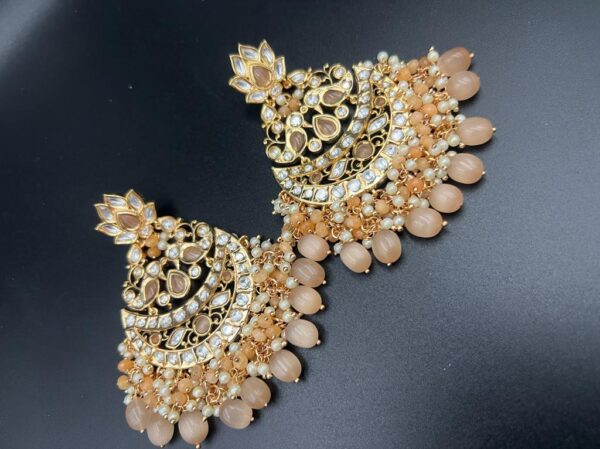 Kundan collection earrings (554475)